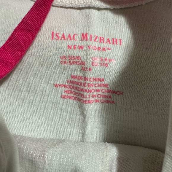 Issac Mizrahi Girls Valentines Set size 5-6 - Picture 8 of 12